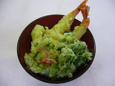 春野菜の天丼.JPG