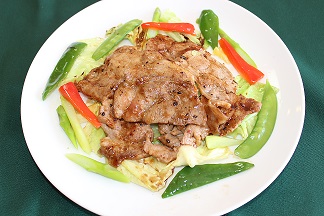 豚肉の味噌味ソテー.jpg 豚肉の味噌味ソテー.jpg