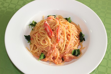 たらことズワイガニのパスタ.JPG たらことズワイガニのパスタ.JPG