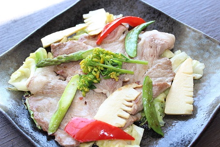 豚肉と春の香味野菜2.JPG 豚肉と春の香味野菜2.JPG
